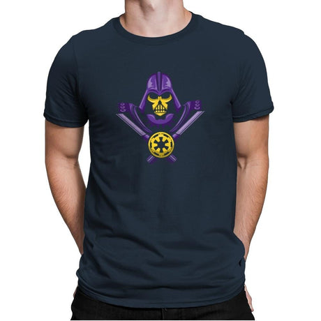 Skelevader - Mens Premium T-Shirts RIPT Apparel Small / Indigo