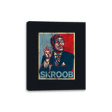 Skroob is Hope - Canvas Wraps Canvas Wraps RIPT Apparel 8x10 / Black