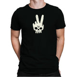 Skull Hand - Mens Premium T-Shirts RIPT Apparel Small / Black