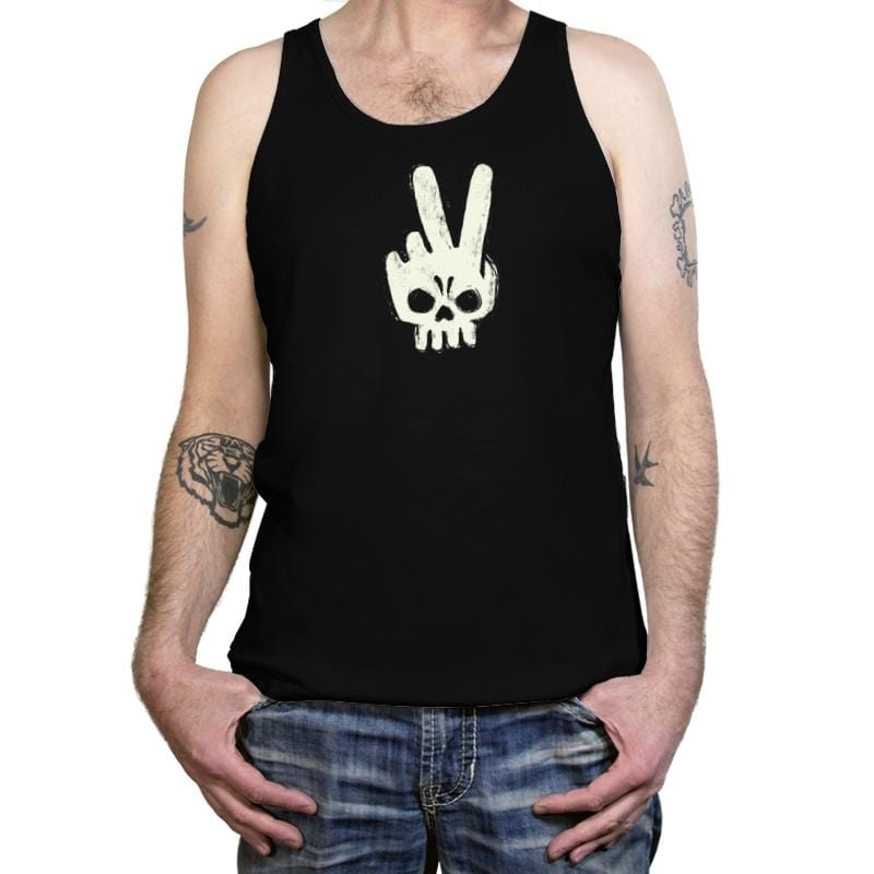 Skull Hand - Tanktop Tanktop RIPT Apparel X-Small / Black