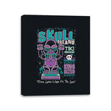 Skull Island Tiki Hideaway - Canvas Wraps Canvas Wraps RIPT Apparel 11x14 / Black