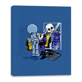 Skull Style - Canvas Wraps Canvas Wraps RIPT Apparel 16x20 / Royal