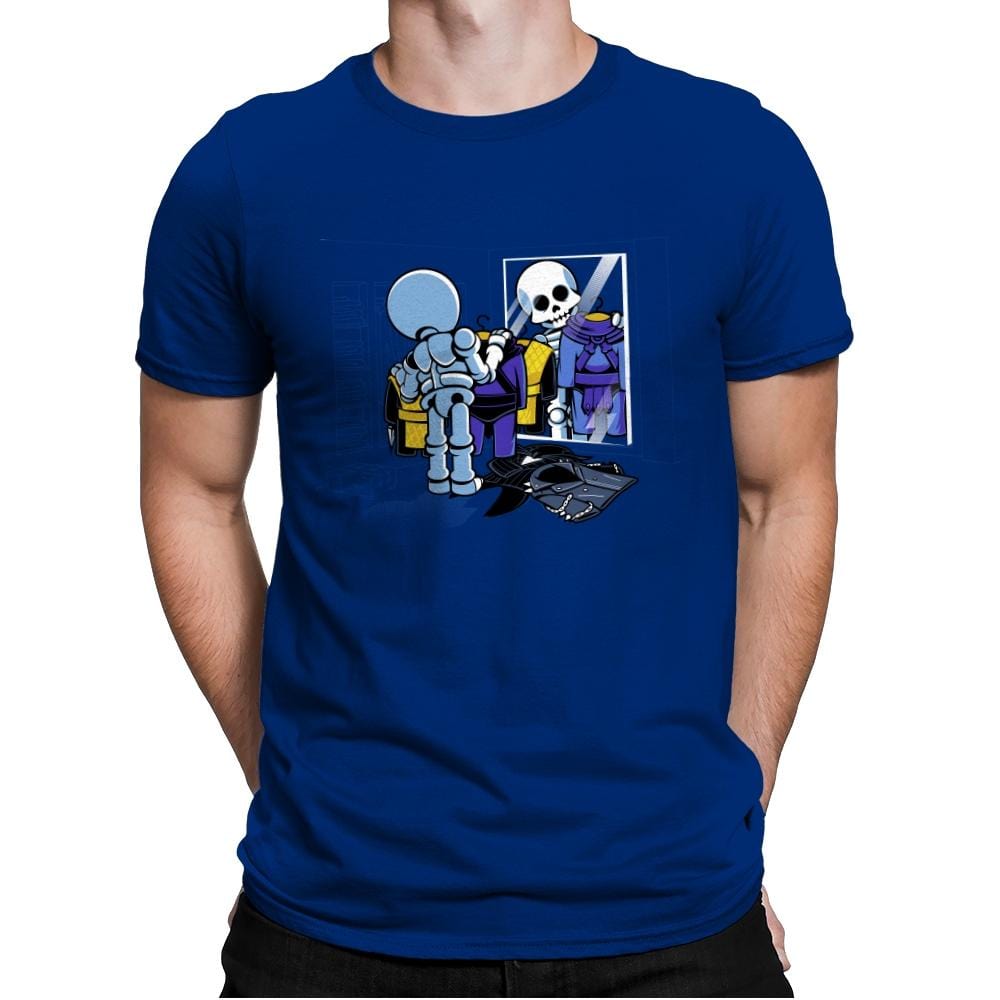 Skull Style - Mens Premium T-Shirts RIPT Apparel Small / Royal