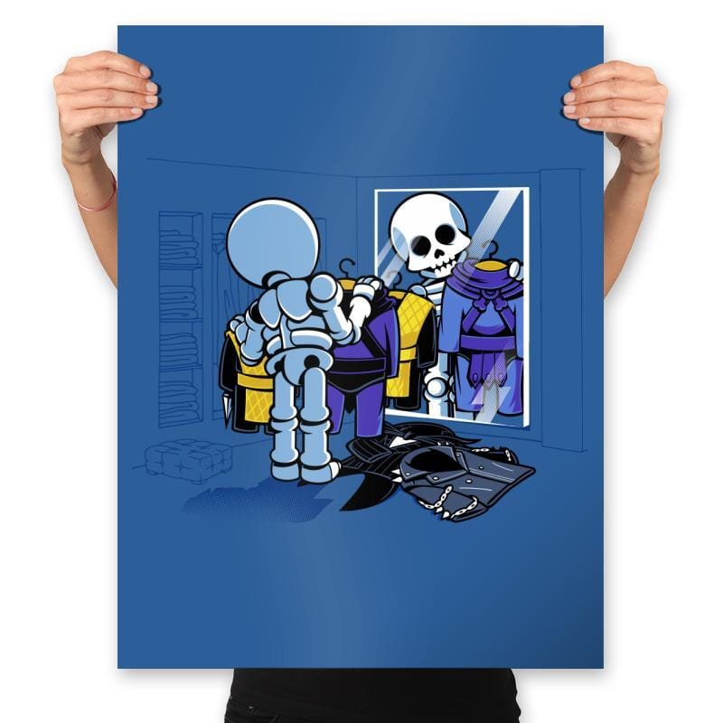 Skull Style - Prints Posters RIPT Apparel 18x24 / Royal