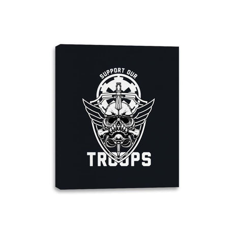 Skull Trooper - Canvas Wraps Canvas Wraps RIPT Apparel 8x10 / Black