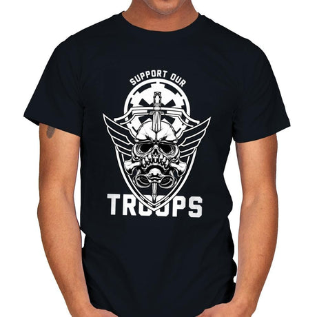 Skull Trooper - Mens T-Shirts RIPT Apparel Small / Black