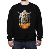 skull warrior - Crew Neck Sweatshirt Crew Neck Sweatshirt RIPT Apparel