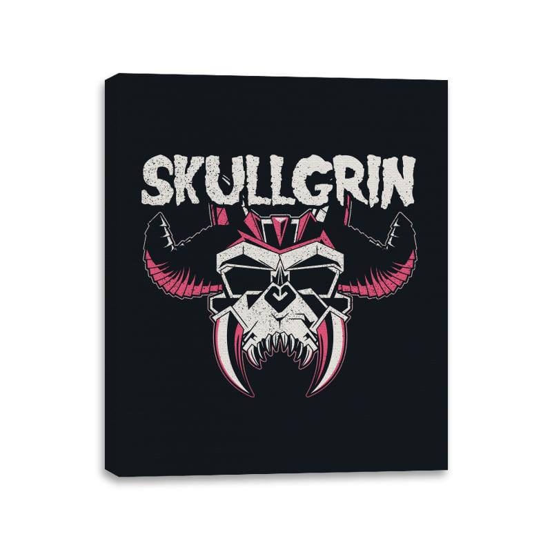 Skullgrin - Canvas Wraps Canvas Wraps RIPT Apparel 11x14 / Black