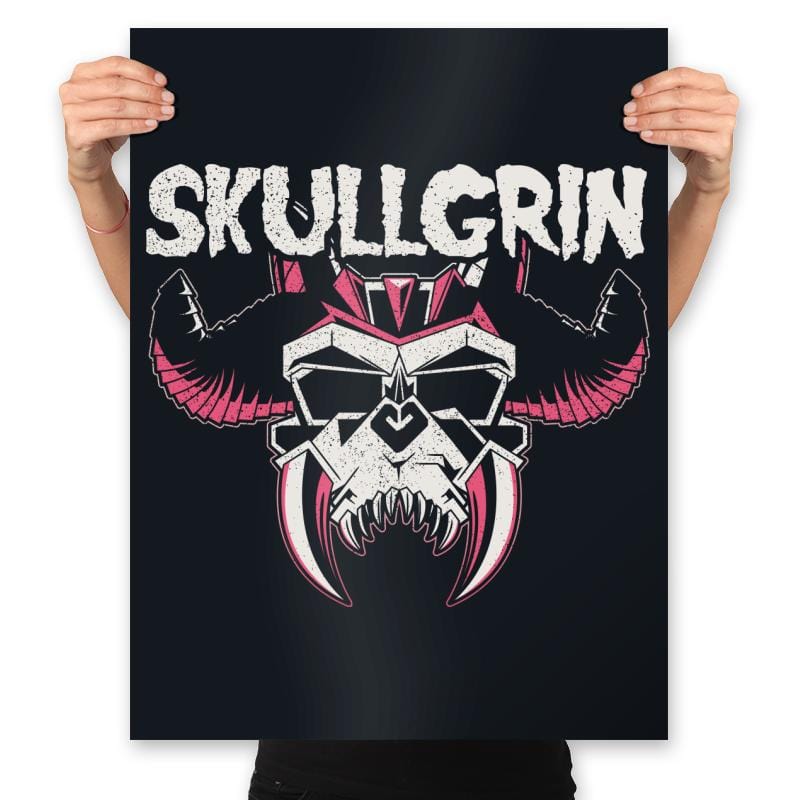 Skullgrin - Prints Posters RIPT Apparel 18x24 / Black