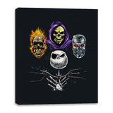 Skulls Rhapsody - Canvas Wraps Canvas Wraps RIPT Apparel 16x20 / Black