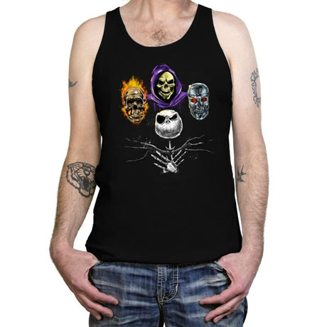 Skulls Rhapsody - Tanktop Tanktop RIPT Apparel X-Small / Black