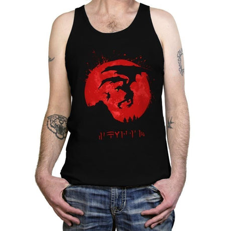 Skydragon - Tanktop Tanktop RIPT Apparel X-Small / Black