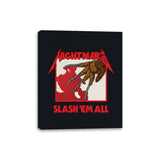 Slash 'Em All - Canvas Wraps Canvas Wraps RIPT Apparel 8x10 / Black