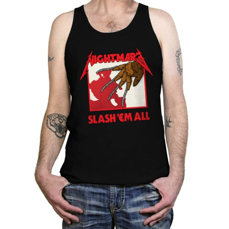 Slash 'Em All - Tanktop Tanktop RIPT Apparel X-Small / Black