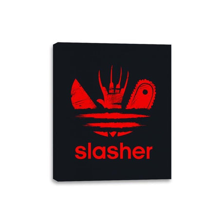 Slasher Brand - Canvas Wraps Canvas Wraps RIPT Apparel 8x10 / Black