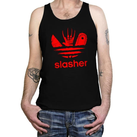 Slasher Brand - Tanktop Tanktop RIPT Apparel X-Small / Black