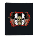 Slasher Doll - Canvas Wraps Canvas Wraps RIPT Apparel 16x20 / Black