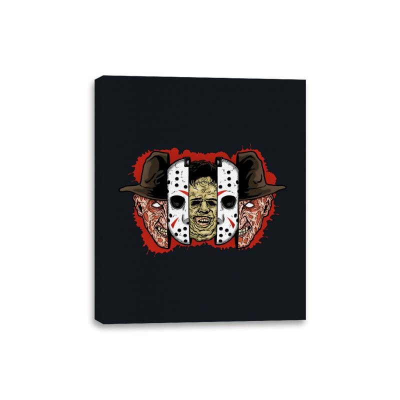 Slasher Doll - Canvas Wraps Canvas Wraps RIPT Apparel 8x10 / Black