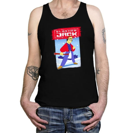 Slasher Jack - Tanktop Tanktop RIPT Apparel X-Small / Black