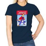 Slasher Jack - Womens T-Shirts RIPT Apparel Small / Navy