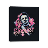 Slasher Love - Canvas Wraps Canvas Wraps RIPT Apparel 11x14 / Black