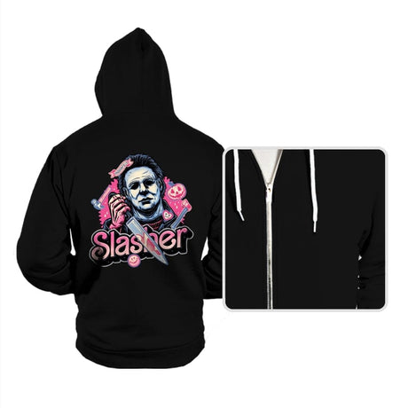 Slasher Love - Hoodies Hoodies RIPT Apparel Small / Black