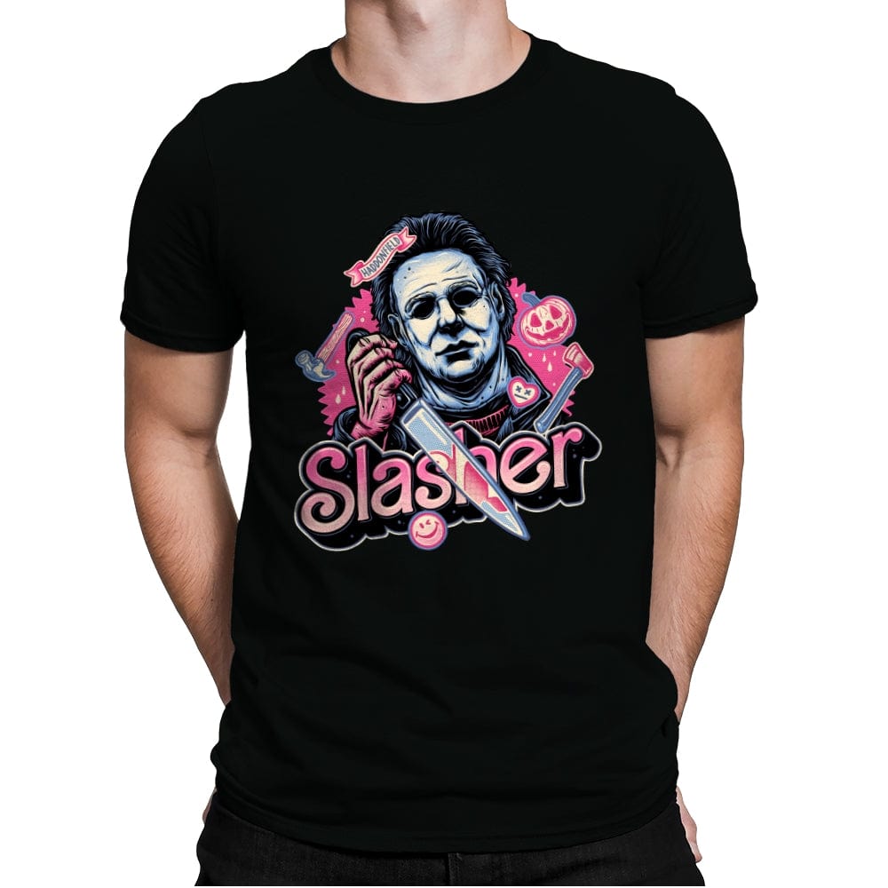 Slasher Love - Mens Premium T-Shirts RIPT Apparel Small / Black