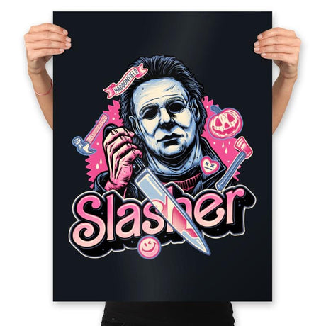 Slasher Love - Prints Posters RIPT Apparel 18x24 / Black