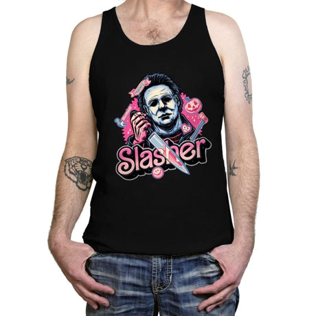 Slasher Love - Tanktop Tanktop RIPT Apparel X-Small / Black