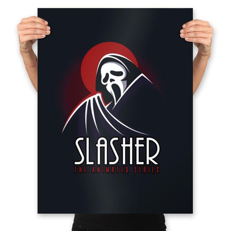 Slasher: The Animated Series - Prints Posters RIPT Apparel 18x24 / Black