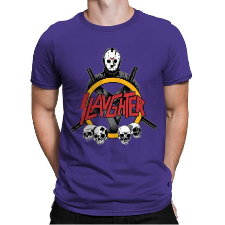 Slaughter Exclusive - Mens Premium T-Shirts RIPT Apparel Small / Purple Rush