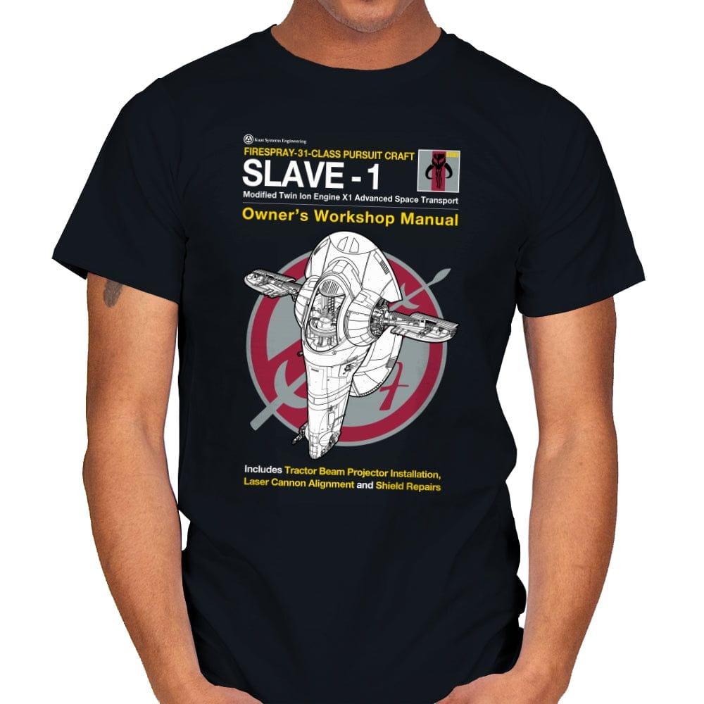 Slave-1 Manual - Mens T-Shirts RIPT Apparel Small / Black