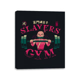 Slayers Gym - Nezuko - Canvas Wraps Canvas Wraps RIPT Apparel 11x14 / Black