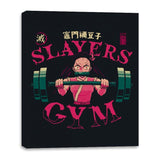 Slayers Gym - Nezuko - Canvas Wraps Canvas Wraps RIPT Apparel 16x20 / Black