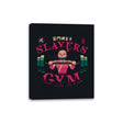 Slayers Gym - Nezuko - Canvas Wraps Canvas Wraps RIPT Apparel 8x10 / Black