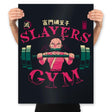 Slayers Gym - Nezuko - Prints Posters RIPT Apparel 18x24 / Black