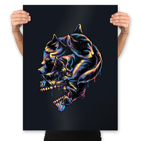 Sleepyhead - Prints Posters RIPT Apparel 18x24 / Black