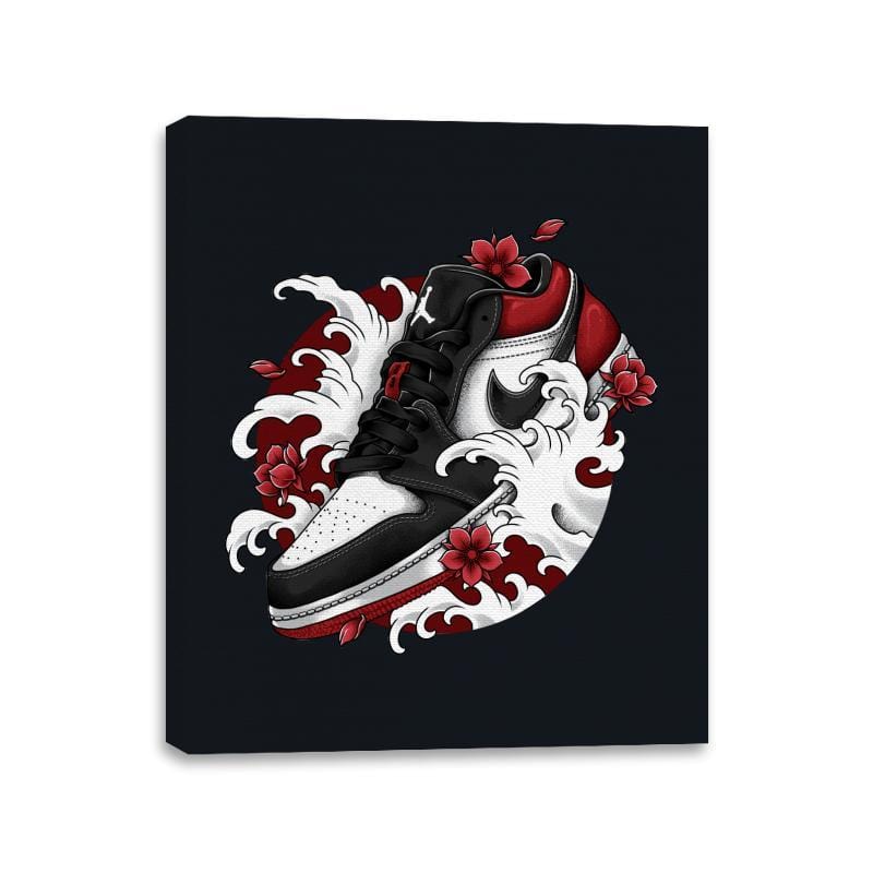 Slick Kicks - Canvas Wraps Canvas Wraps RIPT Apparel 11x14 / Black