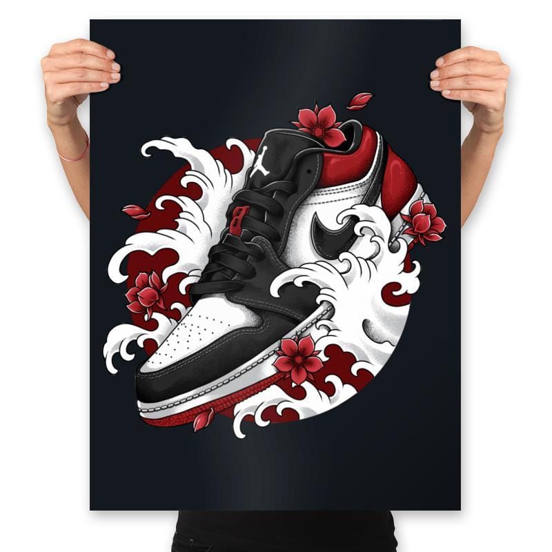 Slick Kicks - Prints Posters RIPT Apparel 18x24 / Black