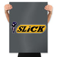 Slick Writer - Prints Posters RIPT Apparel 18x24 / Charcoal