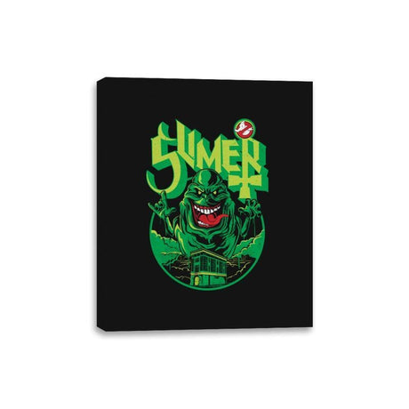 Slime Bringer - Canvas Wraps Canvas Wraps RIPT Apparel 8x10 / Black