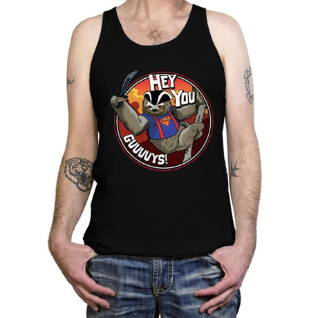 Sloth - Tanktop Tanktop RIPT Apparel X-Small / Black