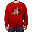 Slowfoot - Crew Neck Sweatshirt Crew Neck Sweatshirt RIPT Apparel Small / Red