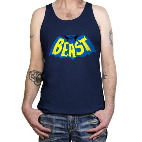 Smart Beast Man - Tanktop Tanktop RIPT Apparel X-Small / Navy