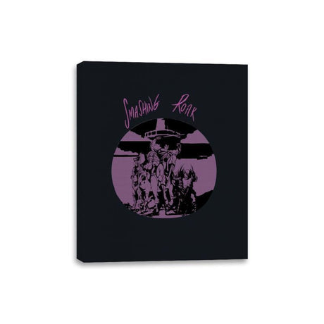 Smashing Roar - Canvas Wraps Canvas Wraps RIPT Apparel 8x10 / Black