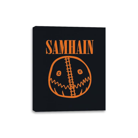 Smiley Sam - Canvas Wraps Canvas Wraps RIPT Apparel 8x10 / Black