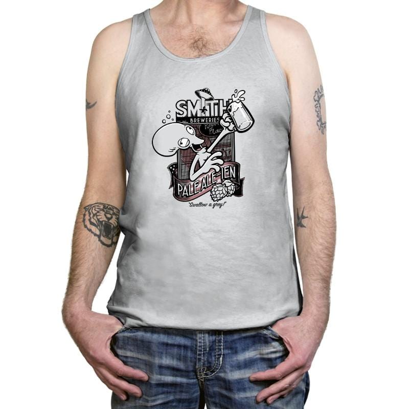 Smith's Pale-Alien Exclusive - Tanktop Tanktop RIPT Apparel X-Small / Silver