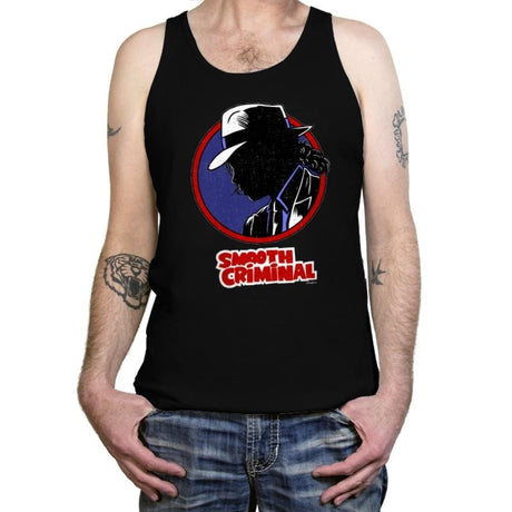 Smooth Criminal - Best Seller - Tanktop Tanktop RIPT Apparel X-Small / Black