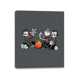 Smorror Fans - Canvas Wraps Canvas Wraps RIPT Apparel 11x14 / Charcoal