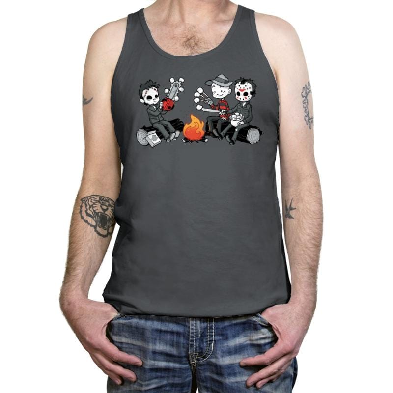 Smorror Fans - Tanktop Tanktop RIPT Apparel X-Small / Asphalt